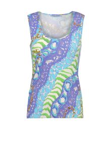 BLUMARINE - Jersey sin mangas