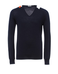 DRIES VAN NOTEN - Jersey de cuello pico