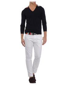 DRIES VAN NOTEN - Jersey de cuello pico