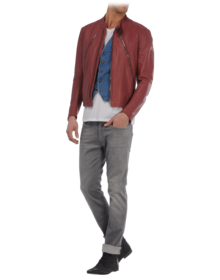 MAISON MARTIN MARGIELA 14 - Chaqueta de piel