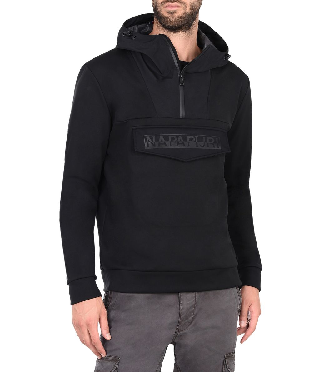 NAPAPIJRI RAINFOREST SOFTSHELL MAN RAINFOREST,BLACK