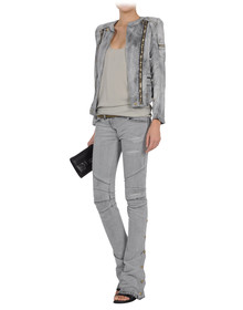 BALMAIN - Denim trousers