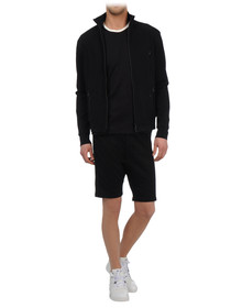Y-3 - Pantaloncino felpa