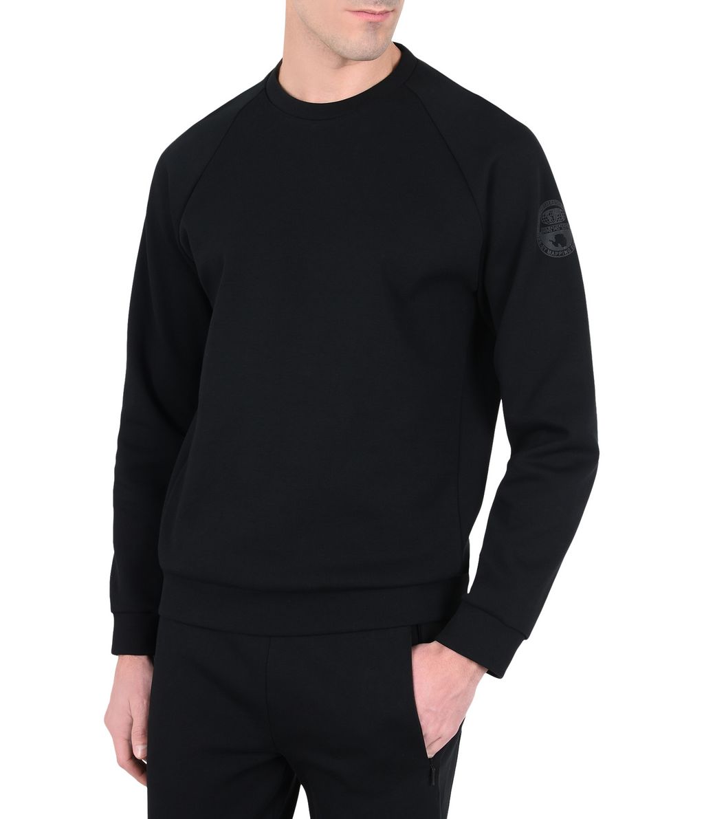 NAPAPIJRI BOK MAN SWEATSHIRT,BLACK