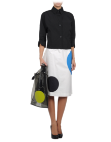 JIL SANDER - Large fabric bag