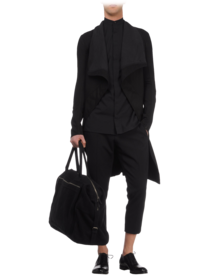 ANN DEMEULEMEESTER - Bolso grande de tela