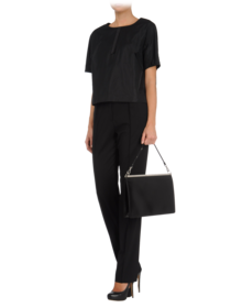 JIL SANDER - Large leather bag