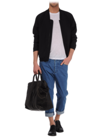 3.1 PHILLIP LIM - Large leather bag