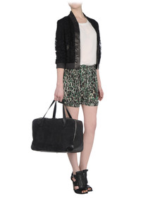 GOLDEN GOOSE - Large leather bag