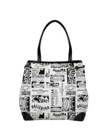 FERRAGAMO'S CREATIONS - Medium fabric bag