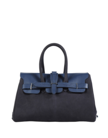 GOLDEN GOOSE - Large leather bag