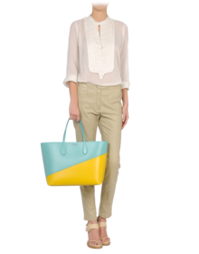ROCHAS - Large leather bag