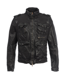 NEIL BARRETT - Chaqueta de piel