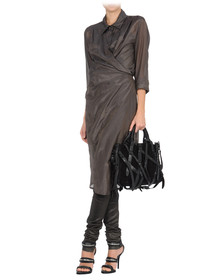 ANN DEMEULEMEESTER - Leather pants