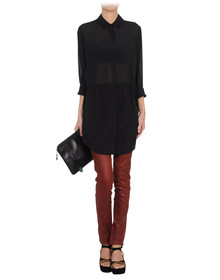 THE ROW - Leather trousers