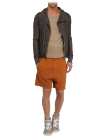 RICK OWENS - Leather outerwear