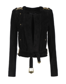 BALMAIN - Leather outerwear