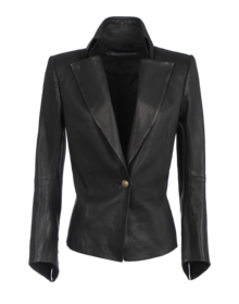 BALMAIN - Leather outerwear