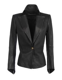 BALMAIN - Leather outerwear