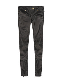 BALMAIN - Leather pants