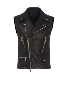 NEIL BARRETT - Chaqueta de piel