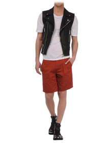 NEIL BARRETT - Leather outerwear