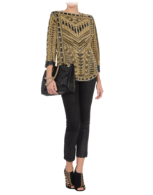 BALMAIN - Leather outerwear