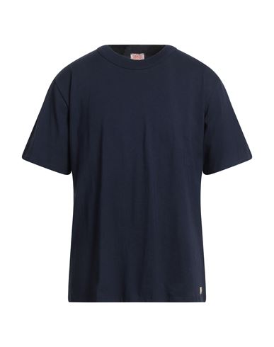 Armor-lux Man T-shirt Midnight Blue Size Xl Cotton