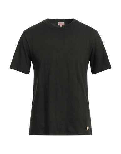 Armor-lux Man T-shirt Dark Green Size S Cotton