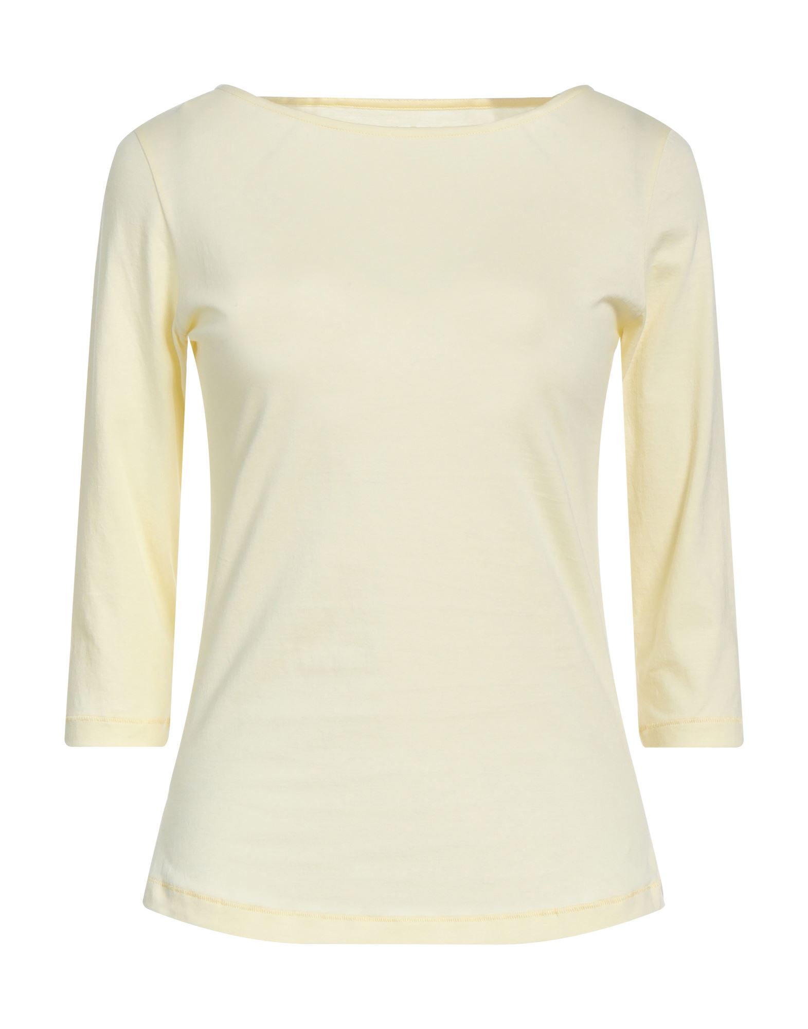 Incentive! Woman T-shirt Yellow Size Xl Organic Cotton