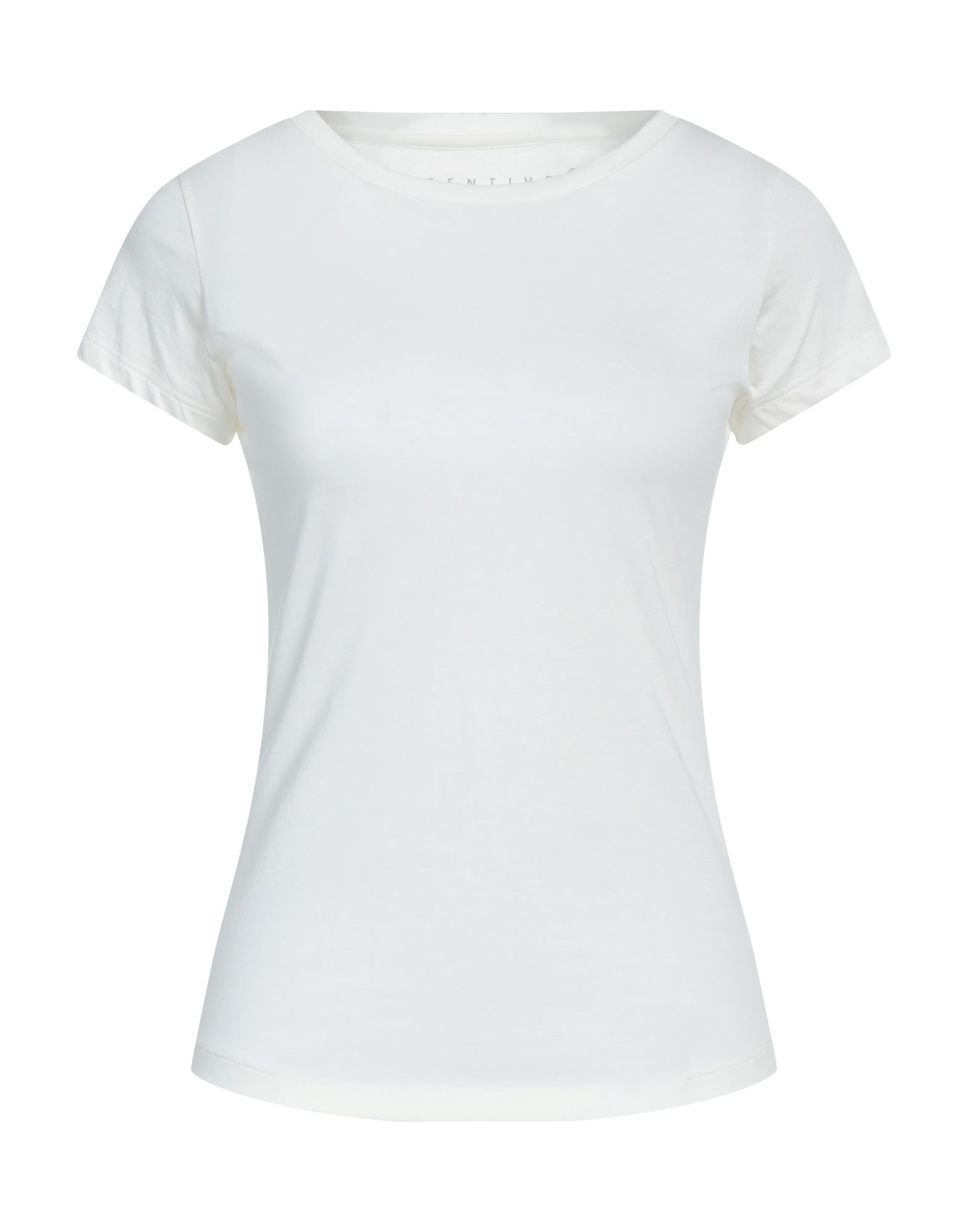 Incentive! Woman T-shirt Ivory Size Xs Organic Cotton In White