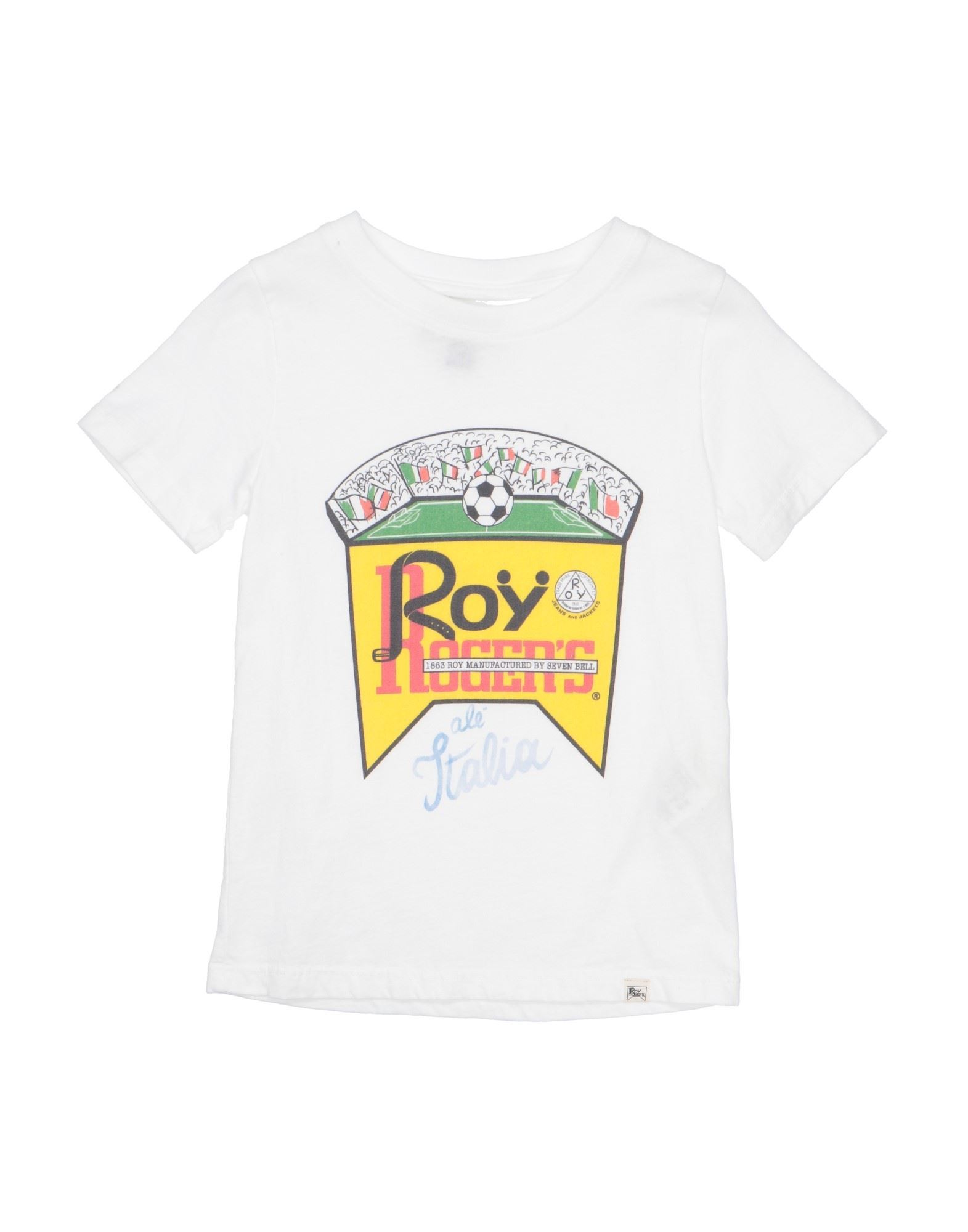 Roy Rogers Kids' Roÿ Roger's Toddler Boy T-shirt White Size 4 Cotton
