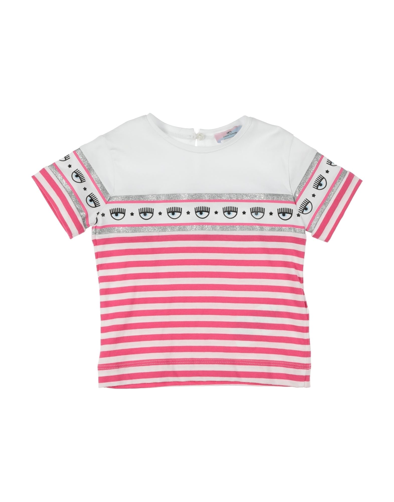 Chiara Ferragni Kids'  T-shirts In Pink