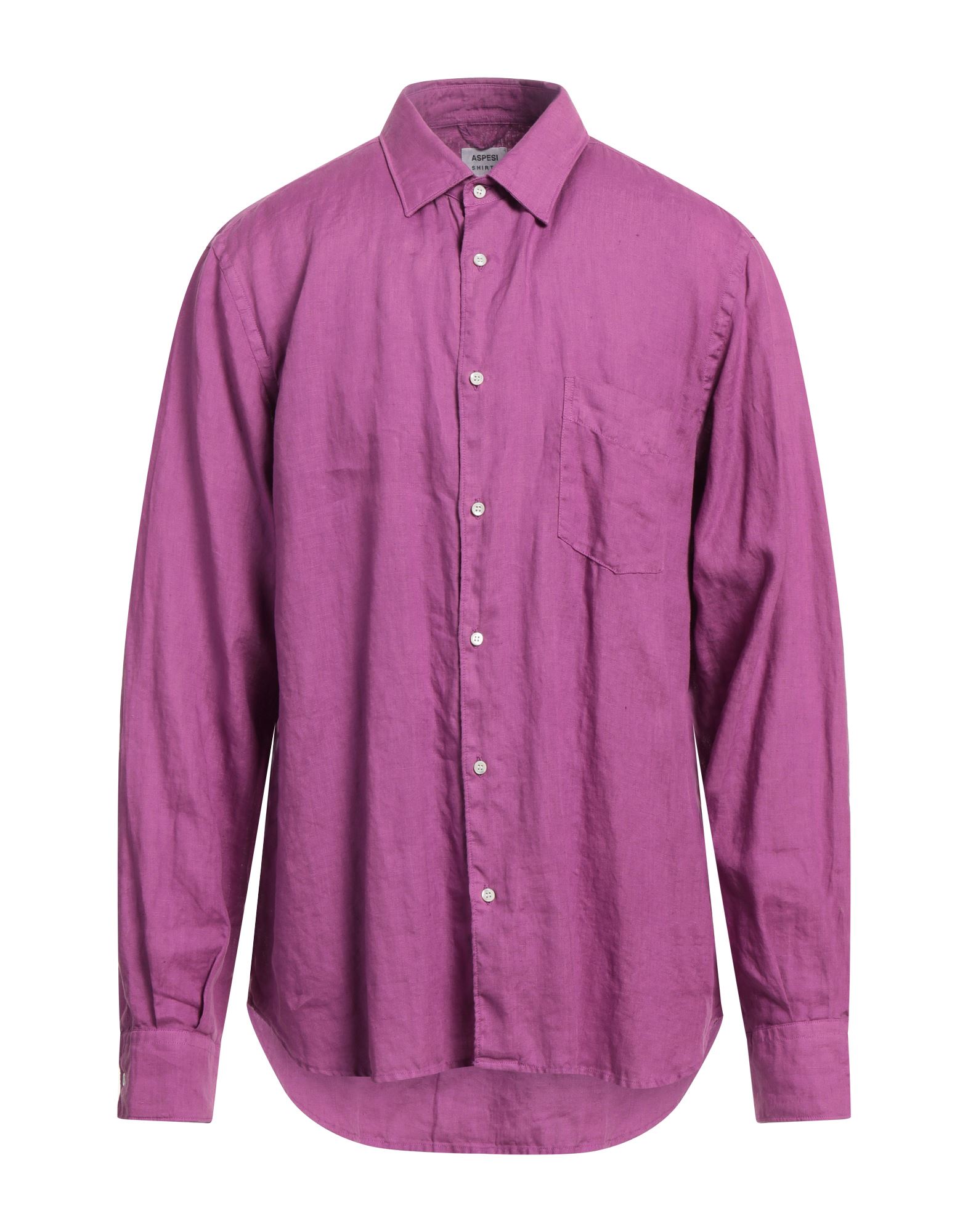 Aspesi Shirts In Purple