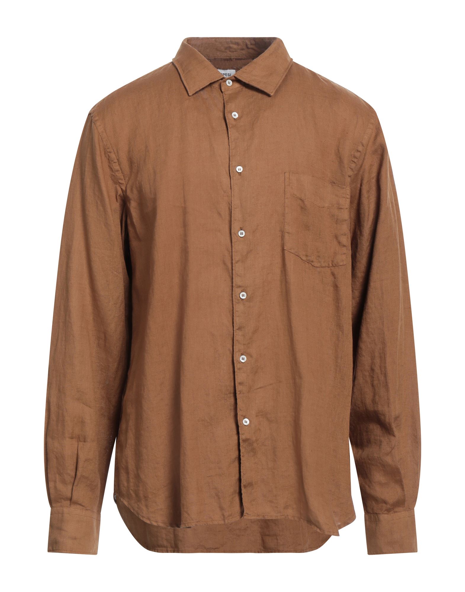 Aspesi Shirts In Brown
