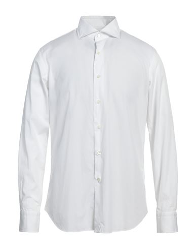 Alessandro Gherardi Man Shirt Off White Size 16 Cotton