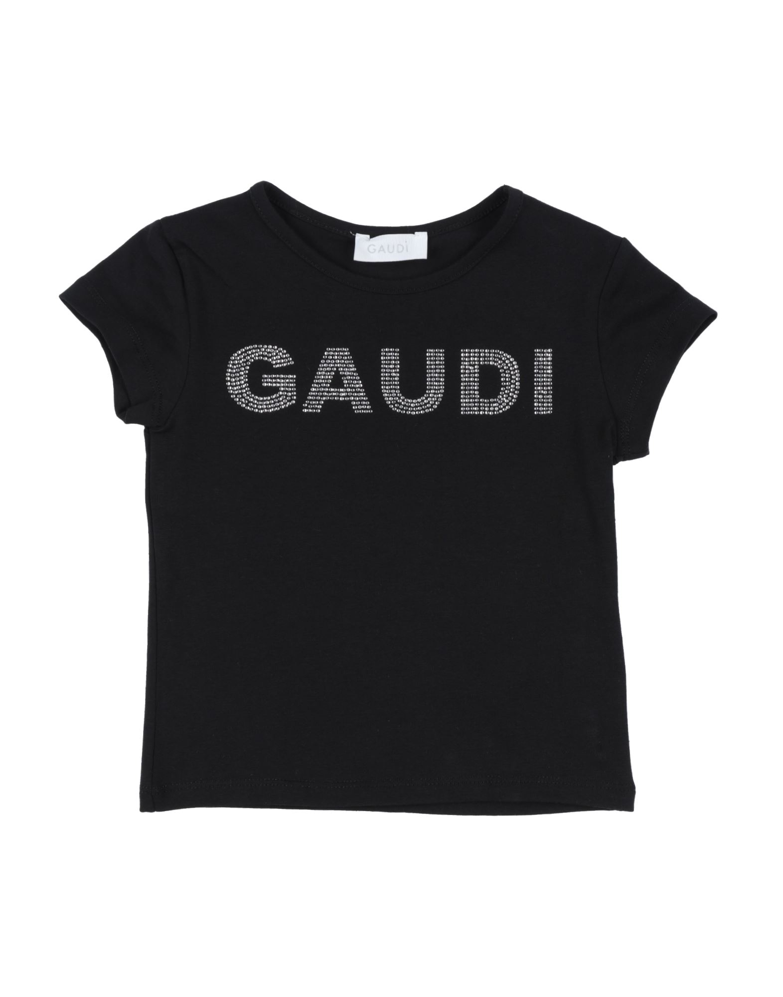 Gaudì Kids'  Toddler Boy T-shirt Black Size 4 Cotton, Elastane
