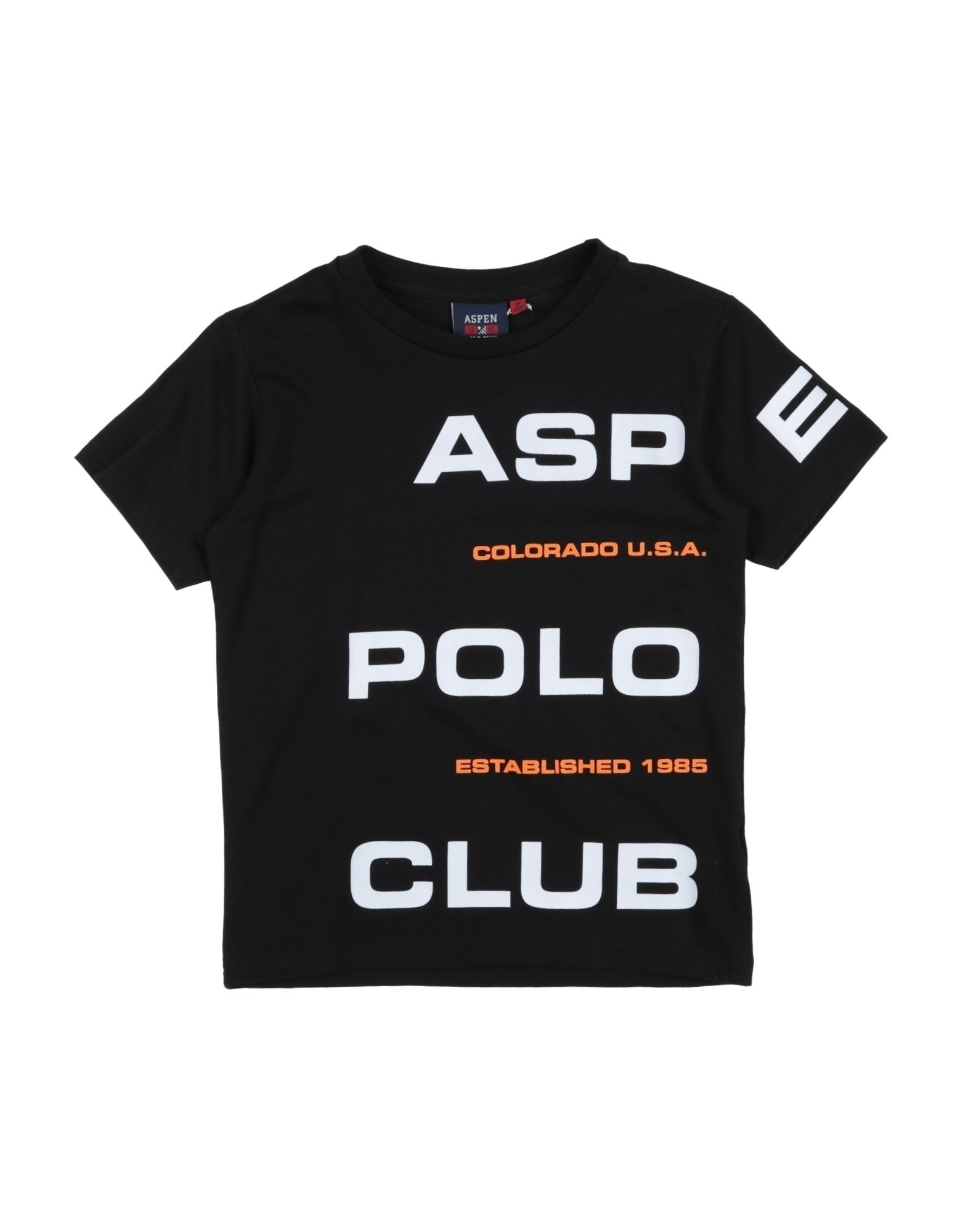 Aspen Polo Club Kids'  T-shirts In Black