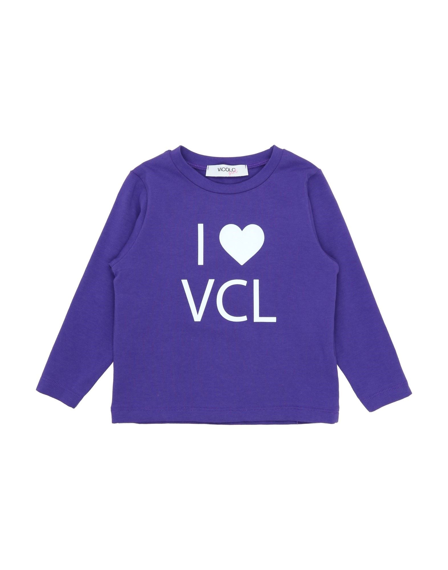 Vicolo Kids'  T-shirts In Purple