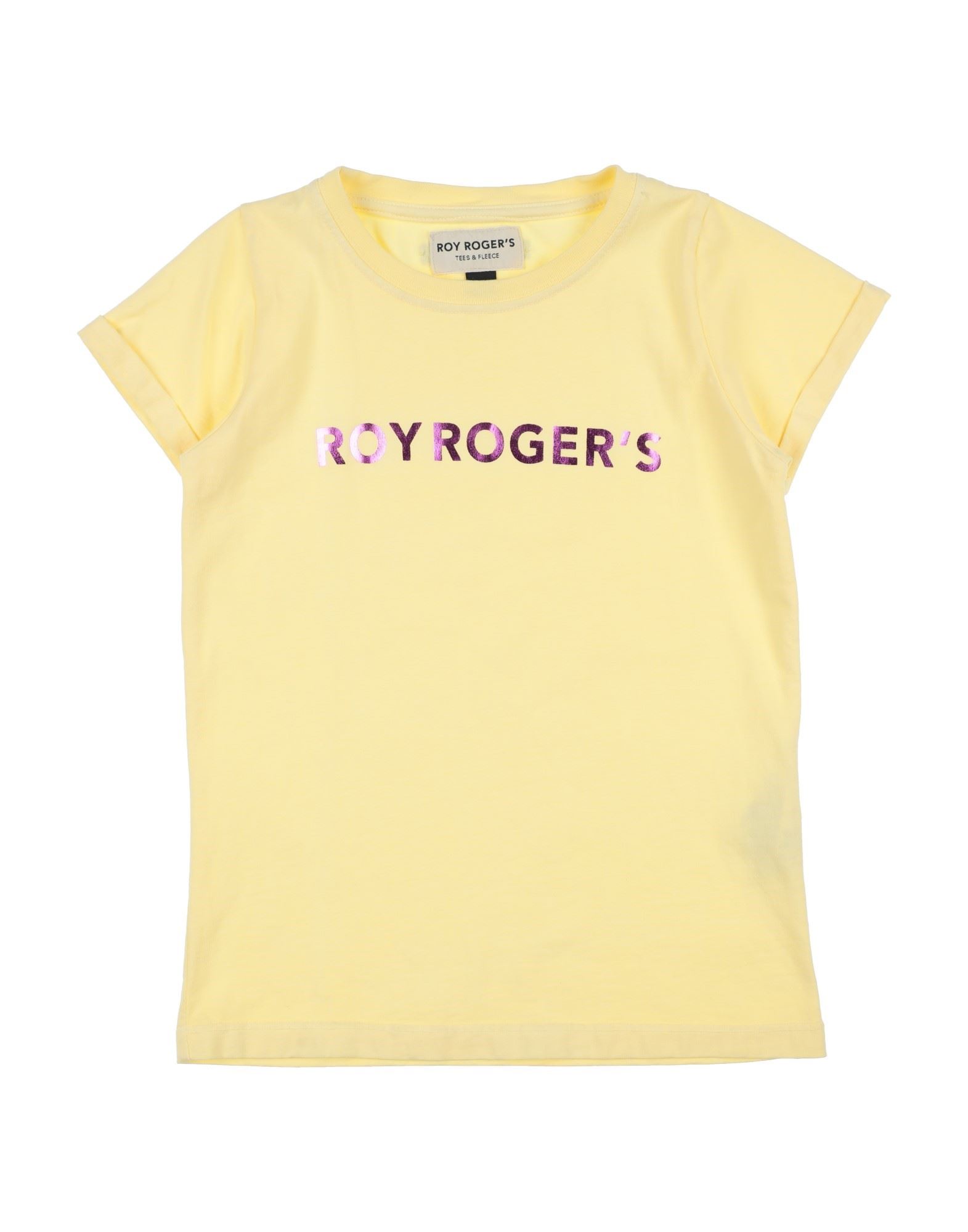 Roy Rogers Kids' Roÿ Roger's Toddler Girl T-shirt Light Yellow Size 6 Cotton