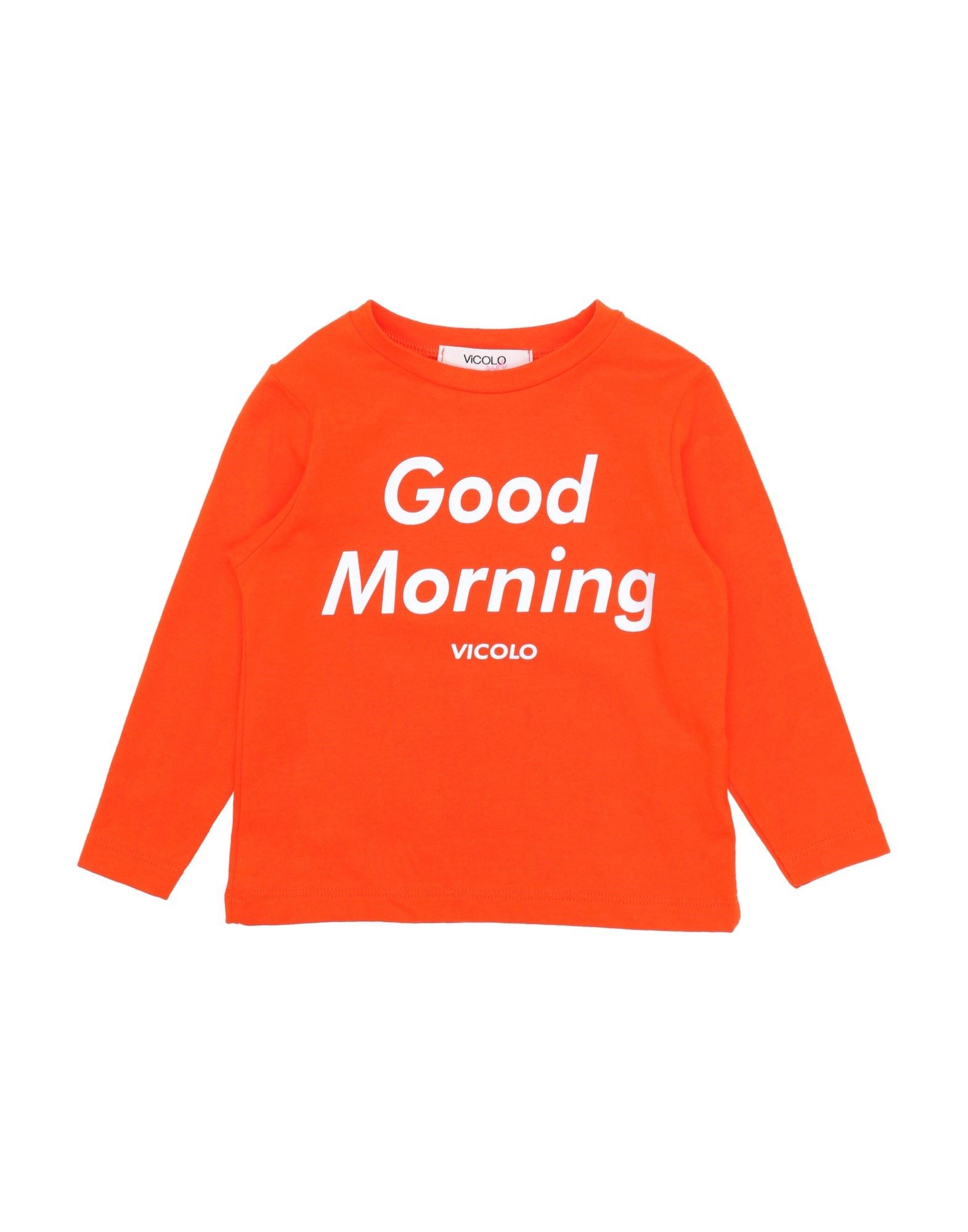 Vicolo Kids'  T-shirts In Orange