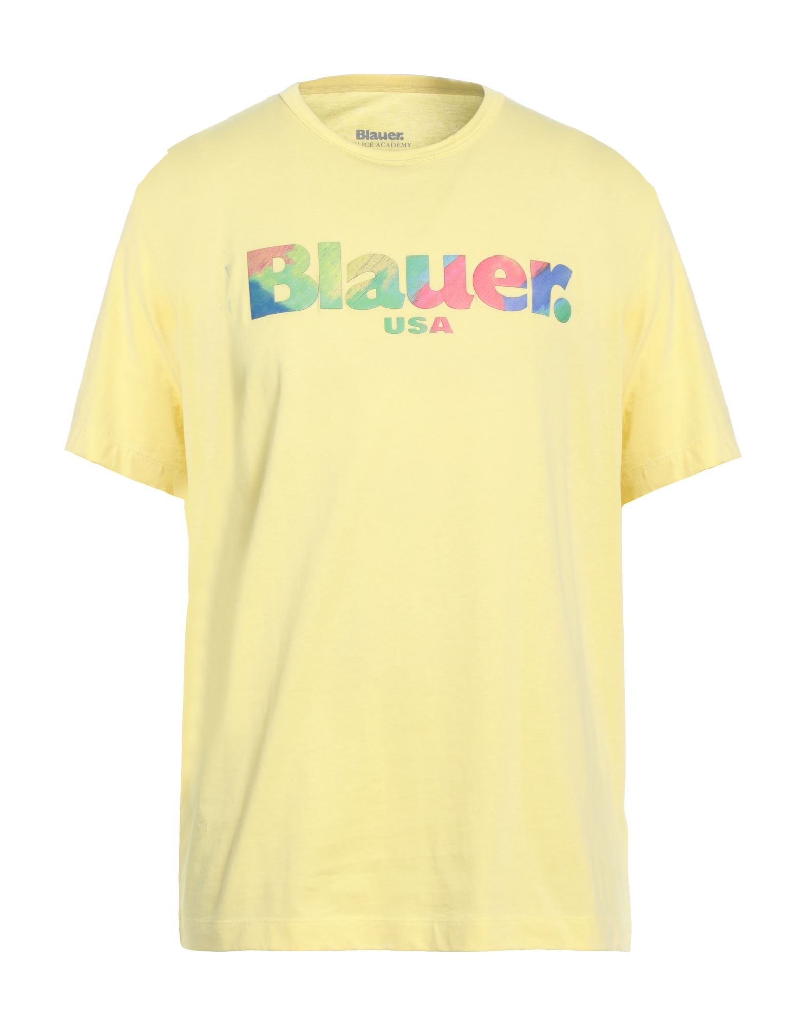 Blauer T-shirts In Yellow
