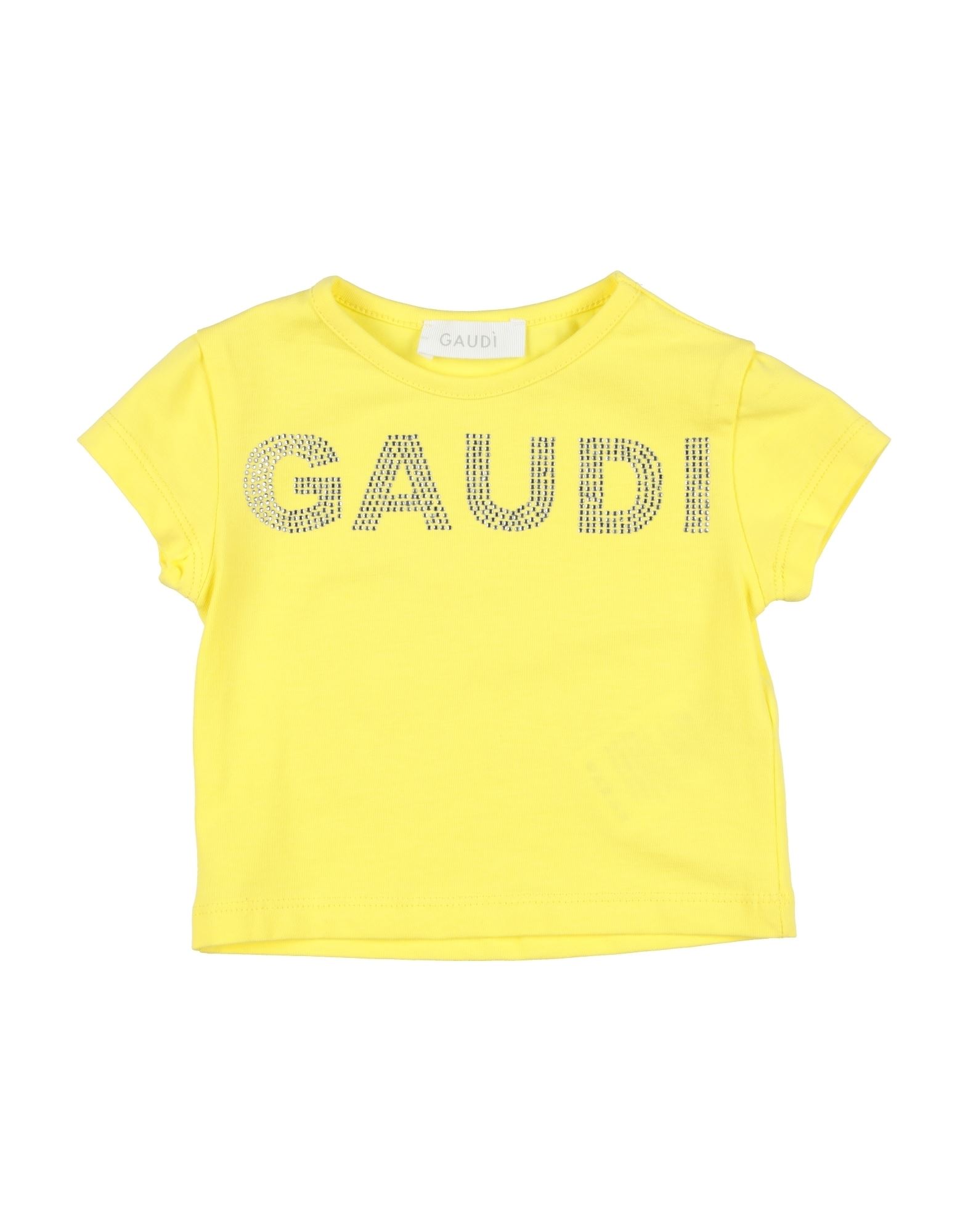 Gaudì Kids'  T-shirts In Yellow