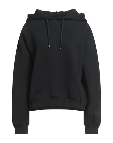 Alexander Wang T Alexanderwang. T Woman Sweatshirt Black Size Xl Cotton, Polyester, Elastane
