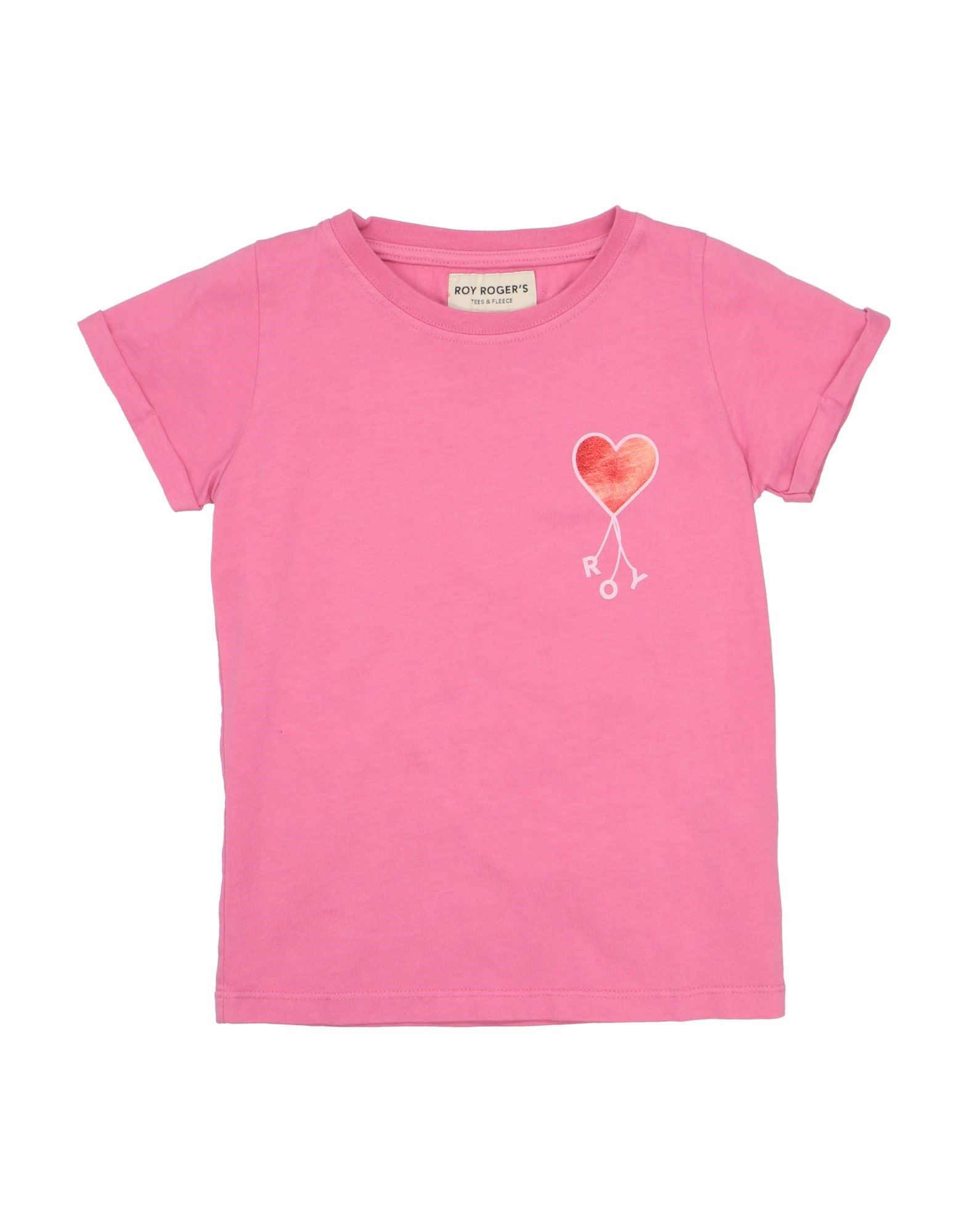 Roy Rogers Kids' Roÿ Roger's Toddler Girl T-shirt Fuchsia Size 6 Cotton In Pink
