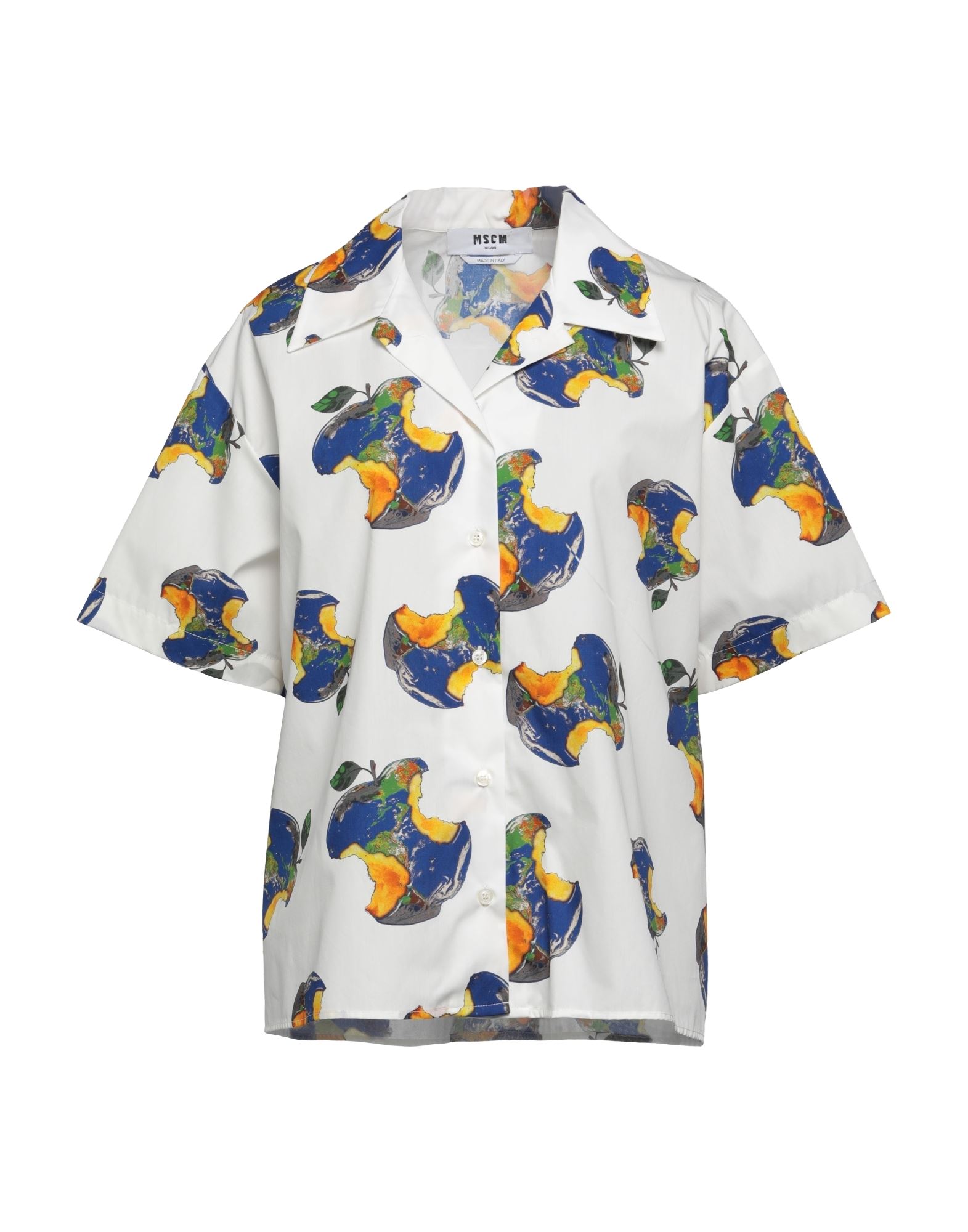 Msgm Shirts In White