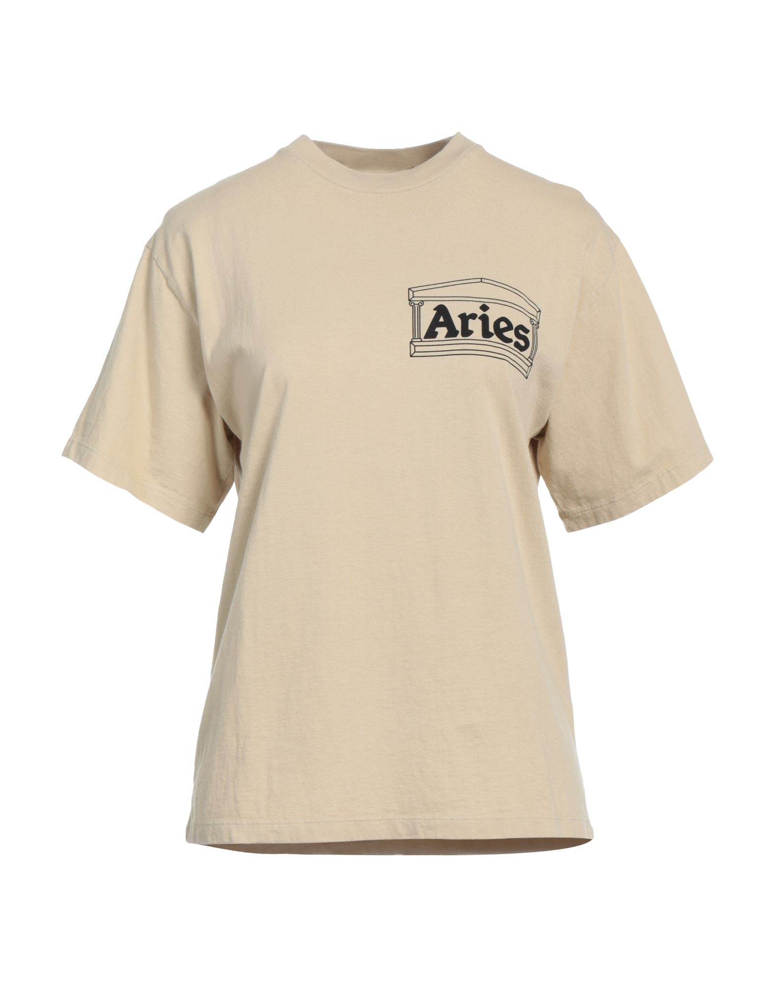 Aries T-shirts In Beige