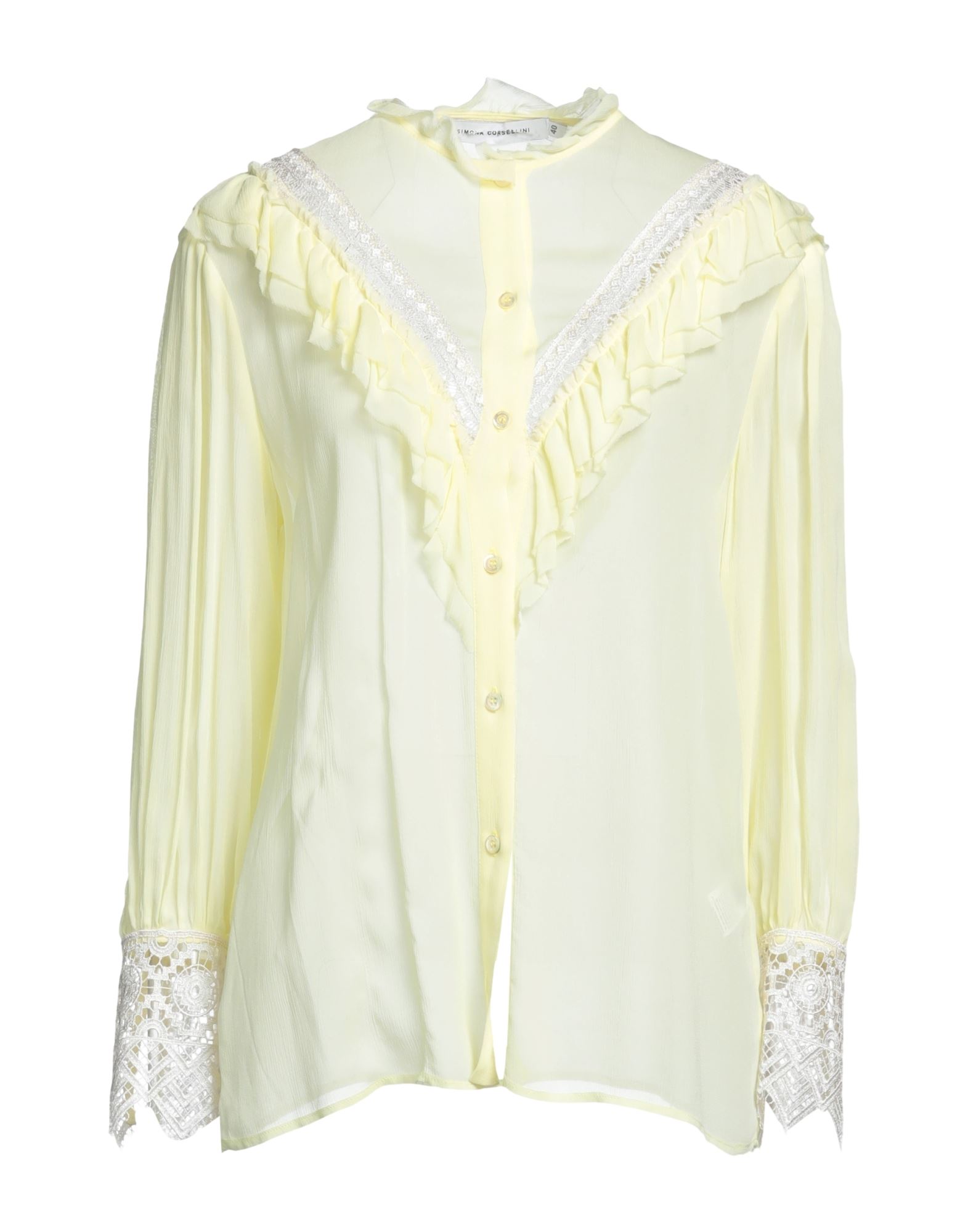 Space Simona Corsellini Shirts In Yellow