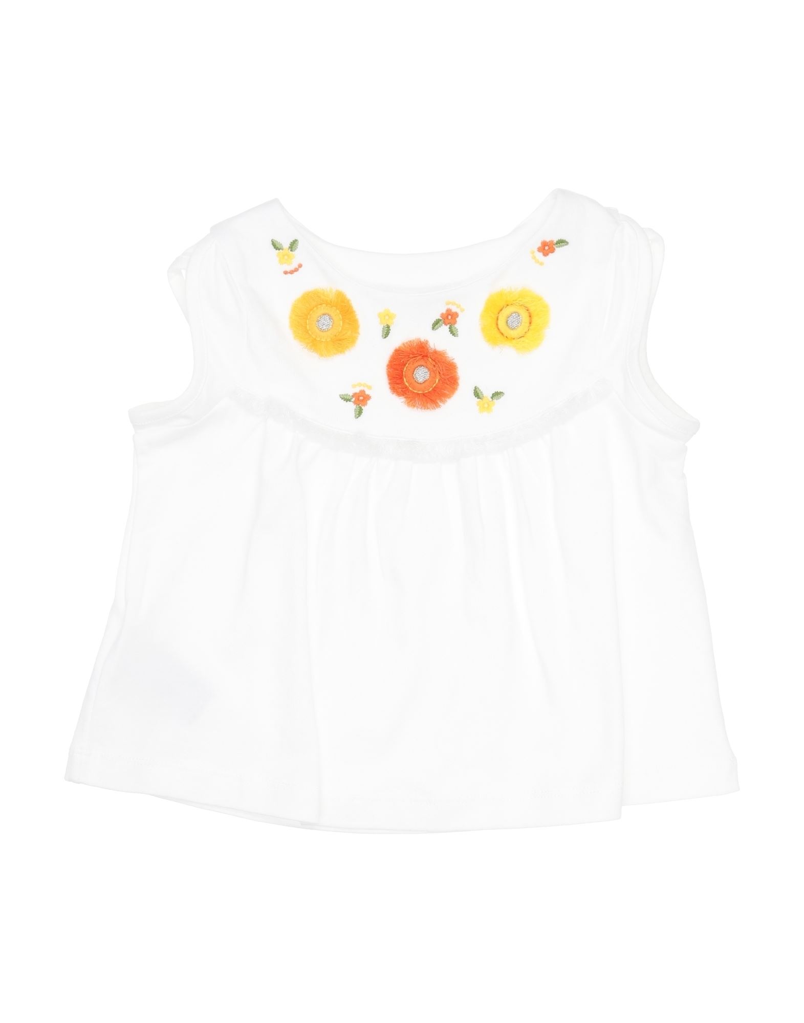 Mayoral Babies' T-shirts In White