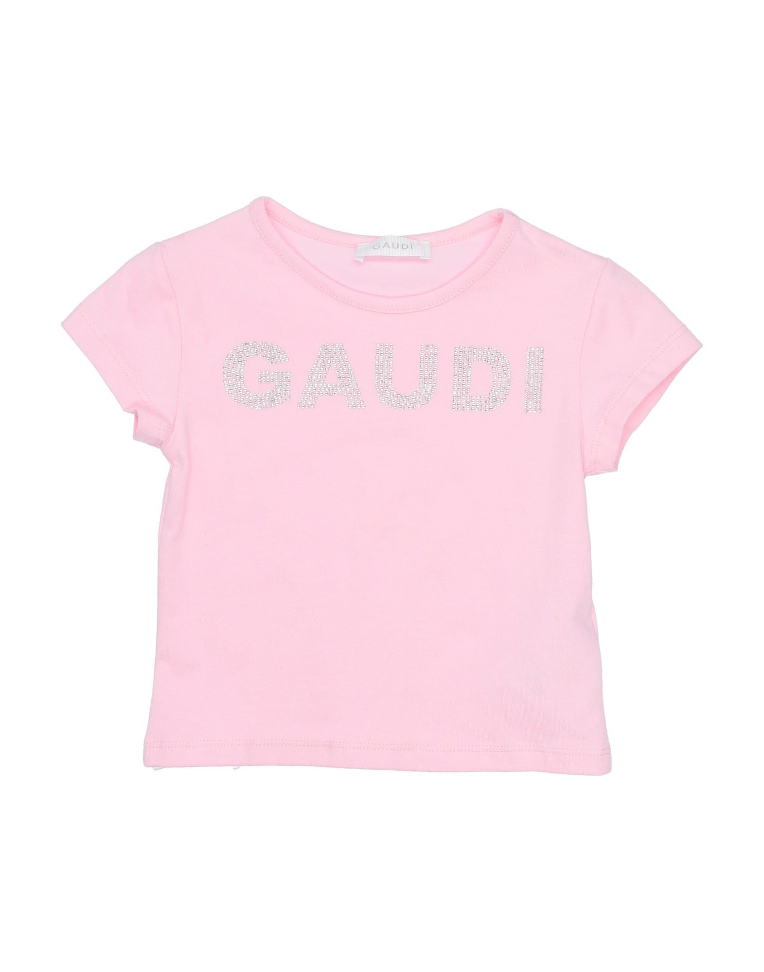 Gaudì Kids'  Toddler Girl T-shirt Pink Size 7 Cotton, Elastane